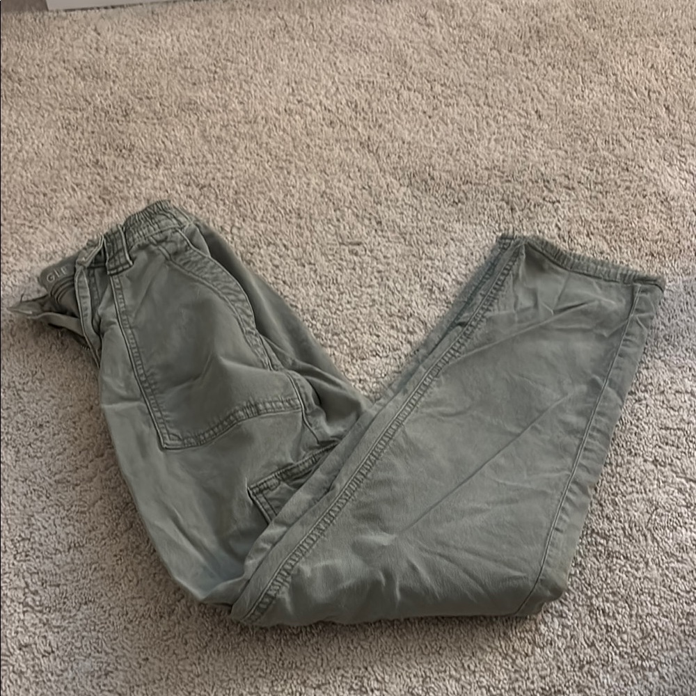 American Eagle Straight Leg Jeans - Olive